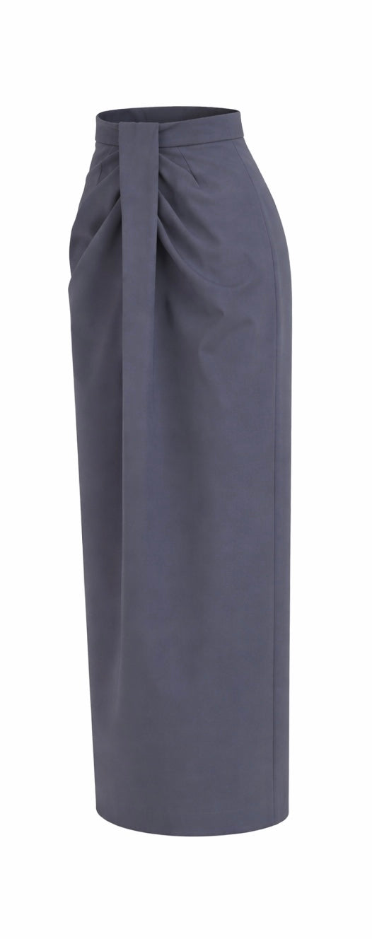 Didro Asymmetric Draped Skirt