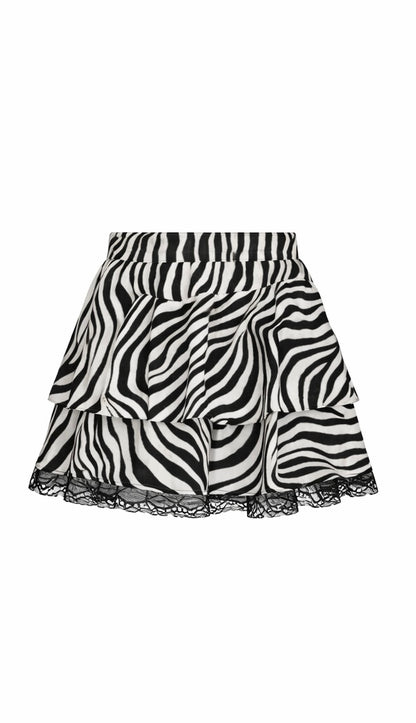 Zebra Power Shirt Dress