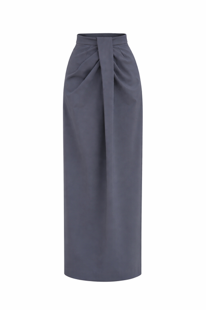 Didro Asymmetric Draped Skirt