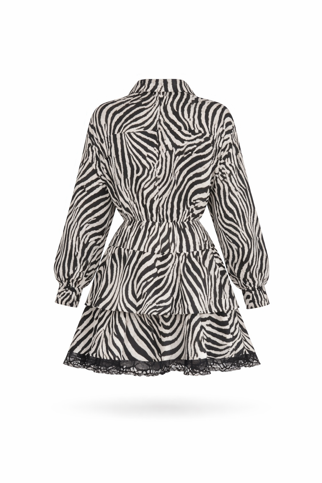 Zebra Power Shirt Dress