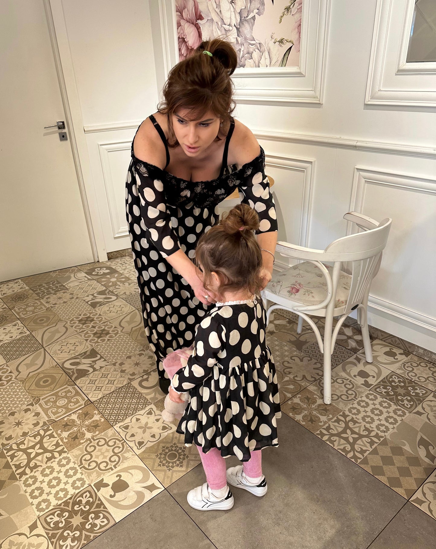 Mother and daughter dresses