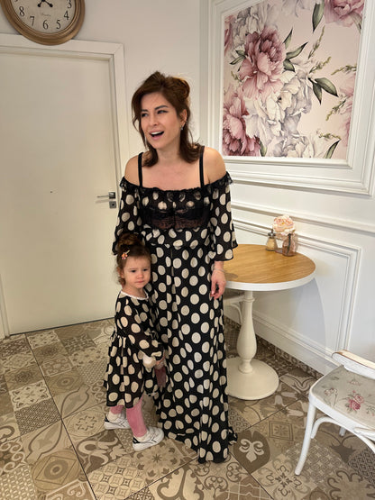 Mother and daughter dresses