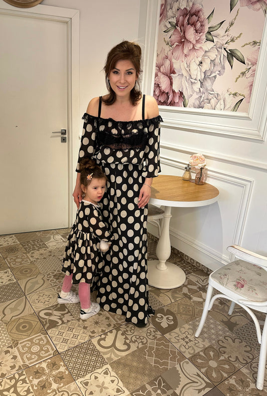 Mother and daughter dresses